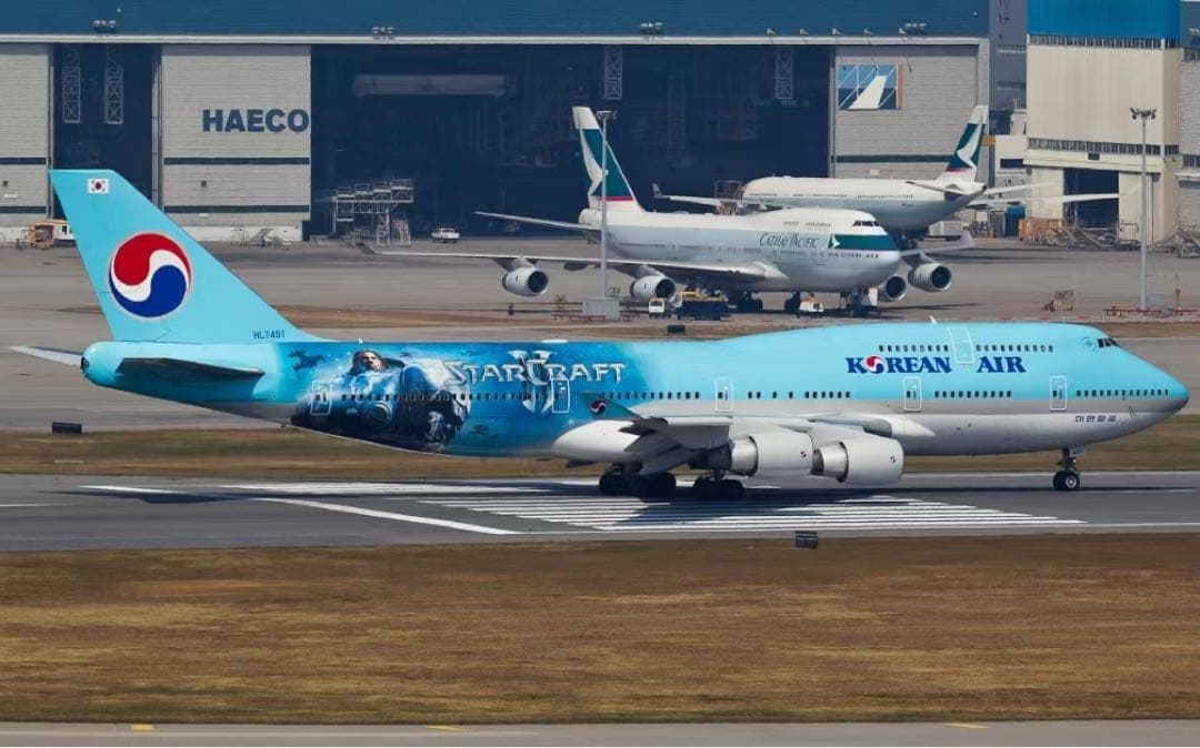 てつさん予定 大韓航空 Aviationtag BOEING 747-400ロゴ - メルカリ