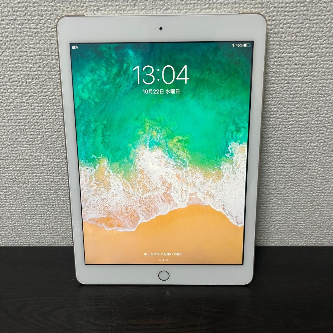 【中古】ドコモ iPad 5 Wi-Fi+Cellular 32GB【動確済】 iPad 第5世代 32GB Wi-Fi+Cellular SIMフリー ゴールド 2017年 中古