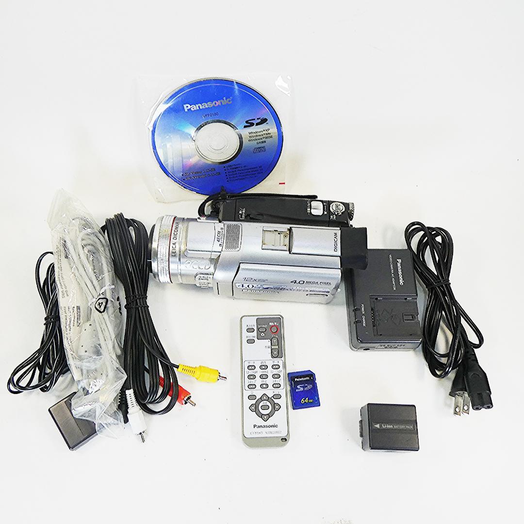 動作良好 パナソニックNV-GS400 MiniDVビデオ デジタルダビングに