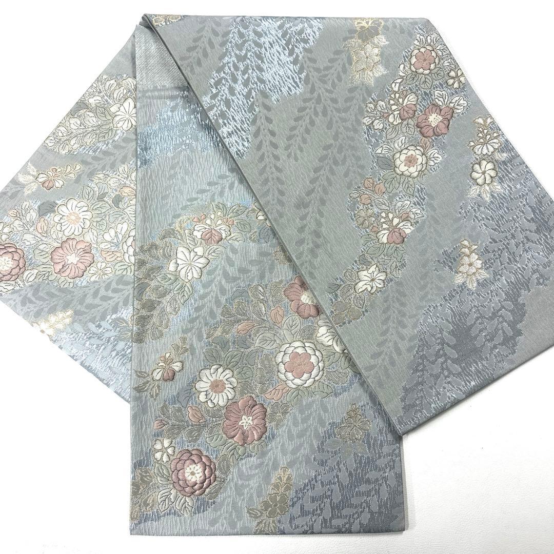 帯6445 ○高級 正絹 六通 袋帯 辻ヶ花 - メルカリ