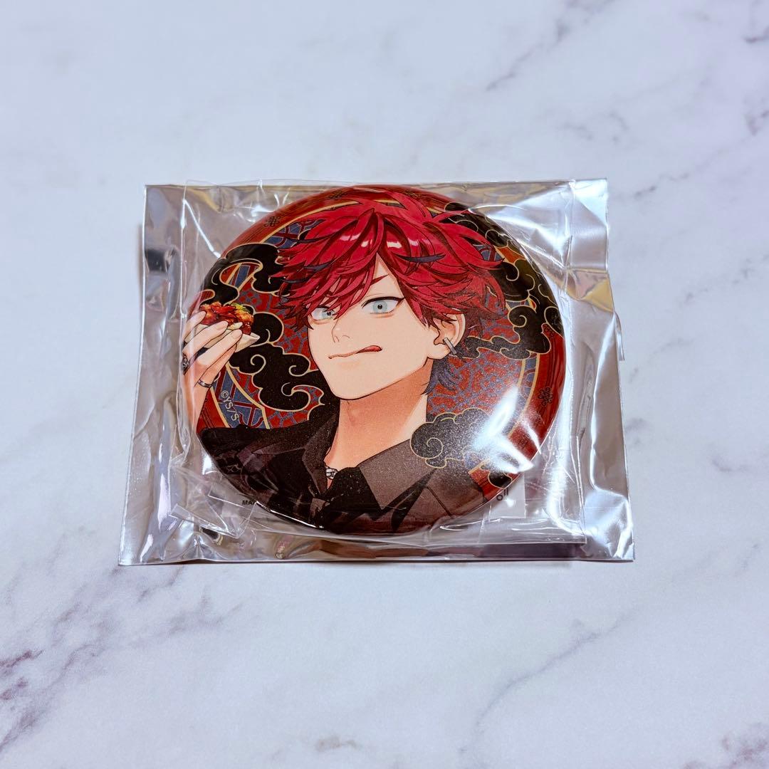 極楽街 チェーン付き缶バッジ アルマ - メルカリ