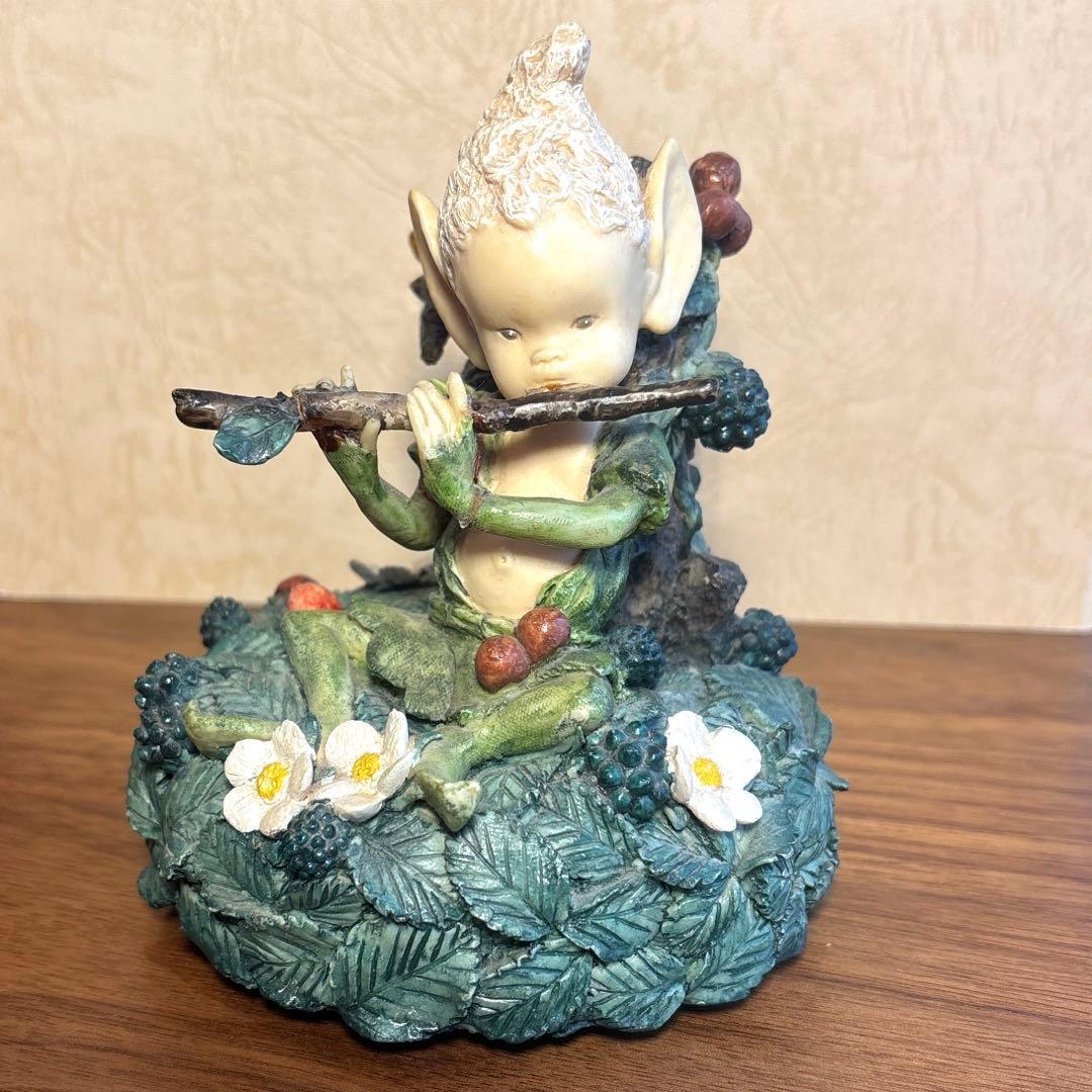 最終値下げ】【希少】与勇輝 妖精の陶器フィギュア 人形 ニングル