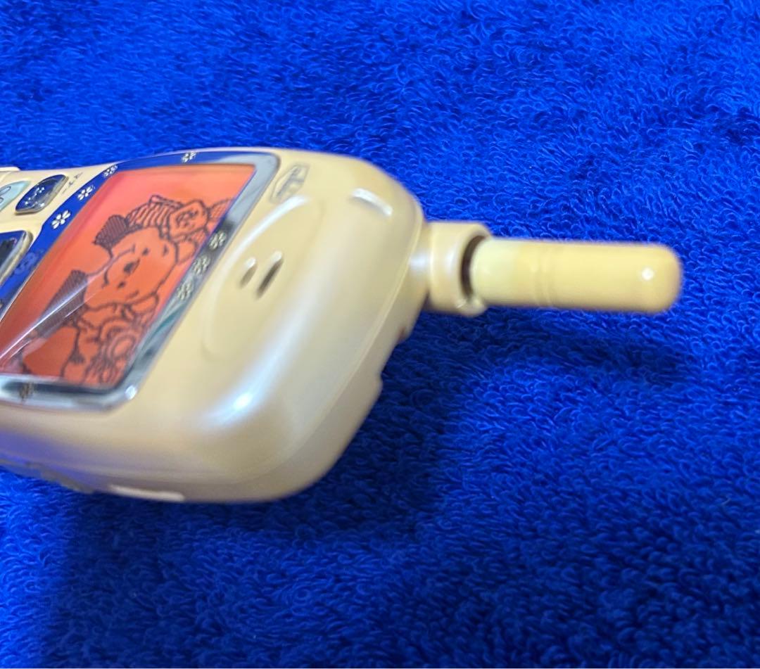 セルラー くまのプーさん D207K ガラケー ディズニー モックアップ