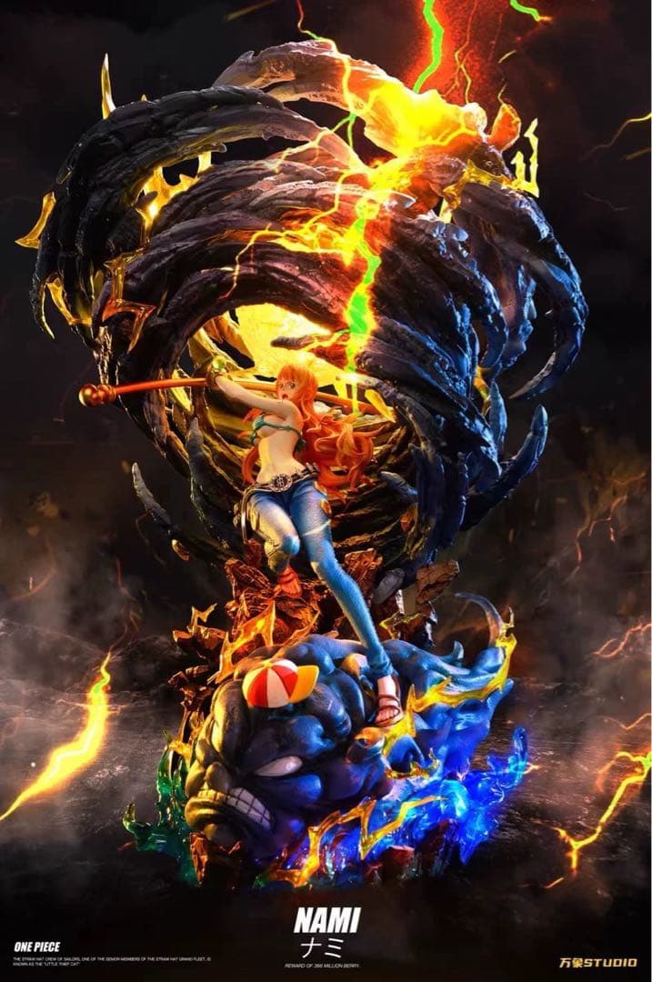 ワンピース ナミ フィギュア ガレージキット ワンピース 1／3スケール ナミ フィギュア ガレージキット - メルカリ