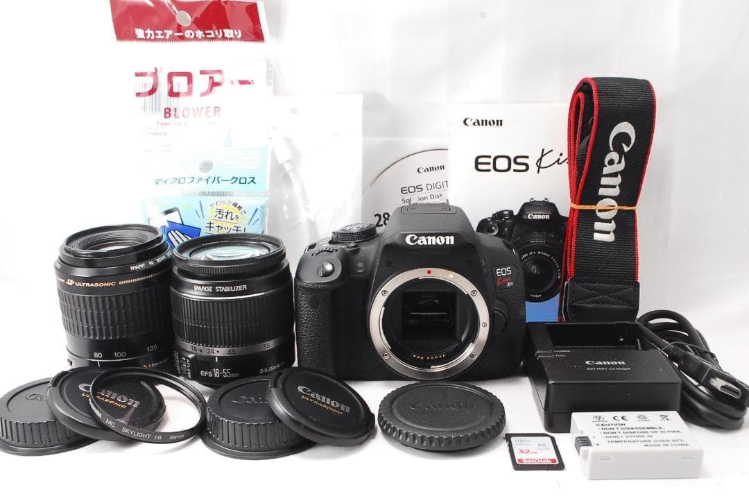 ✨ショット数4042回✨超豪華✨Canon kiss X7i ダブルレンズセット
