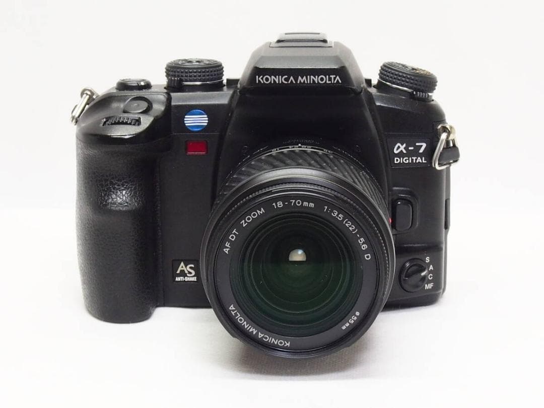 MINOLTA α-7 DIGITAL レンズセット 《 カメラバッグ付 》