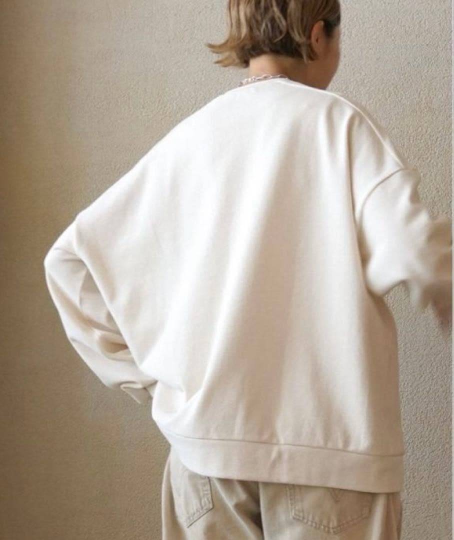 ジャーナルスタンダードluxe カノコプルオーバー 生成り 【美品】