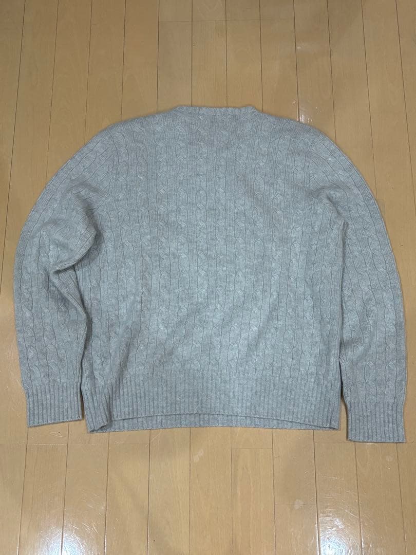 Polo by Ralph Lauren カシミヤケーブルニット ハルキ着用
