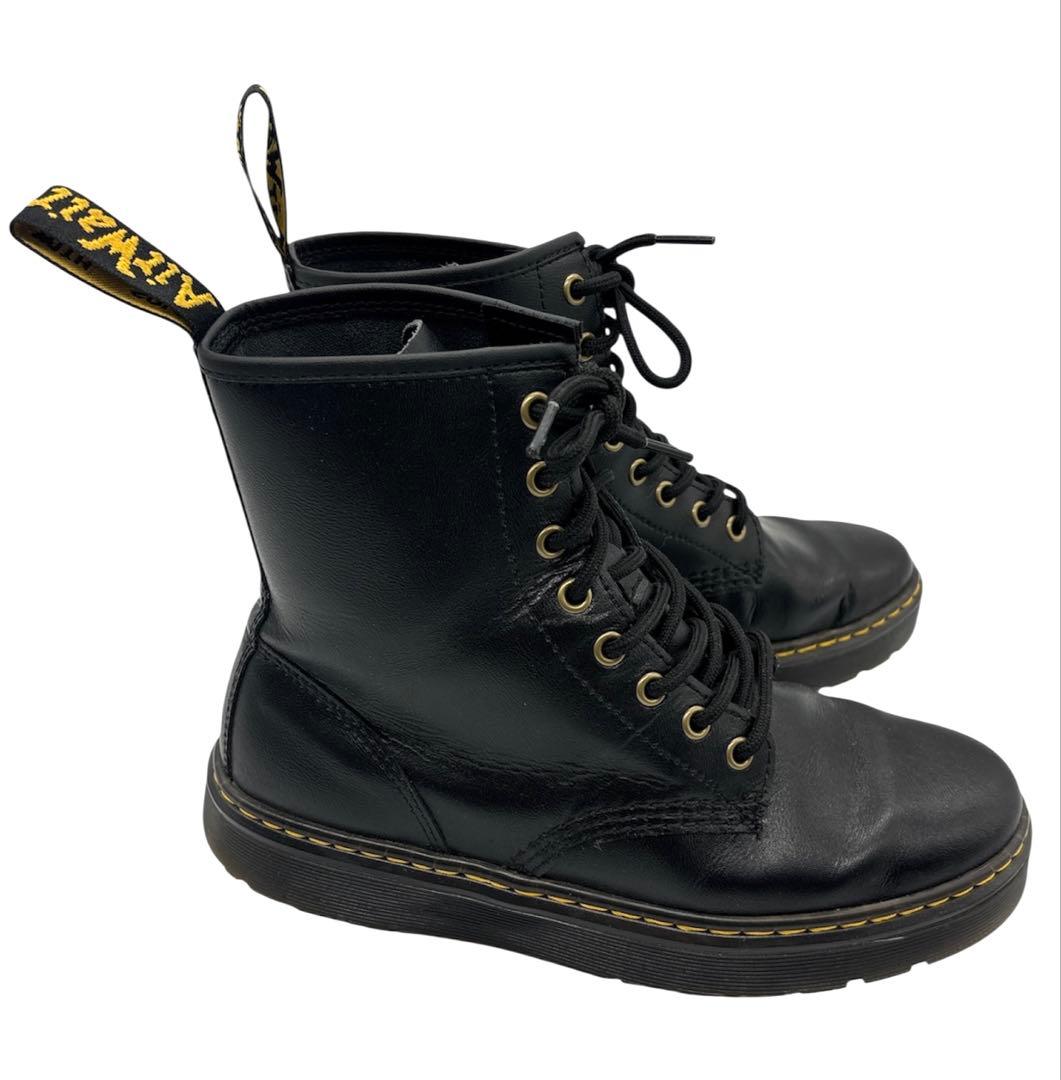 良品】Dr.Martens 8ホール UK6 ブラック ドクターマーチン - メルカリ