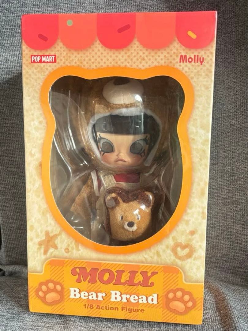 POPMART MOLLY Bear Bread 1/8 アクションフィギュア - メルカリ