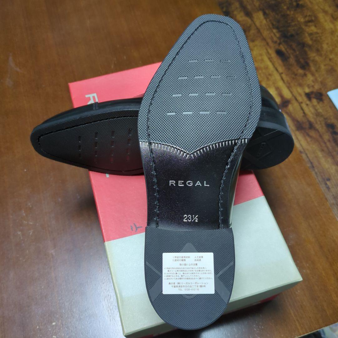 REGAL ブラックドレスシューズ W40BAL5 235 - メルカリ