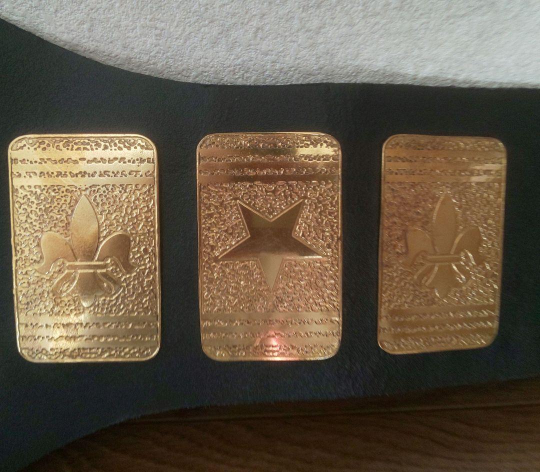 初代 タイガーマスク奪取 WWFジュニア ヘビー級チャンピオンベルト