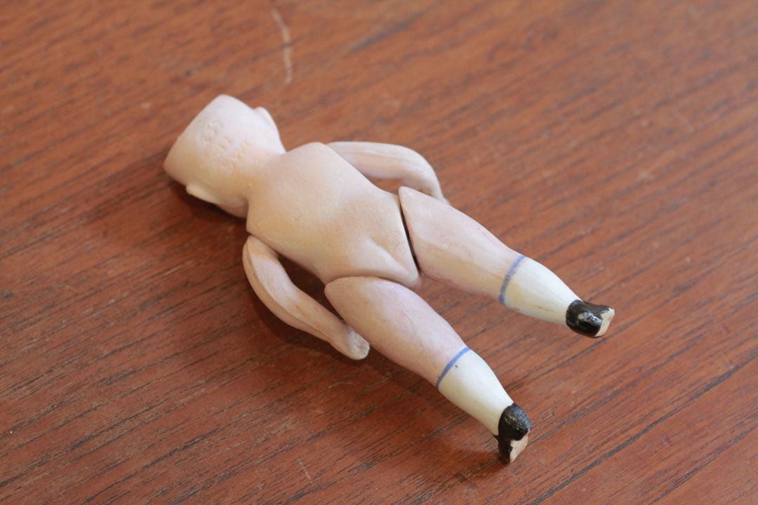 mellow様専用アンティーク ビスクドール ミニョネット SWC - メルカリ