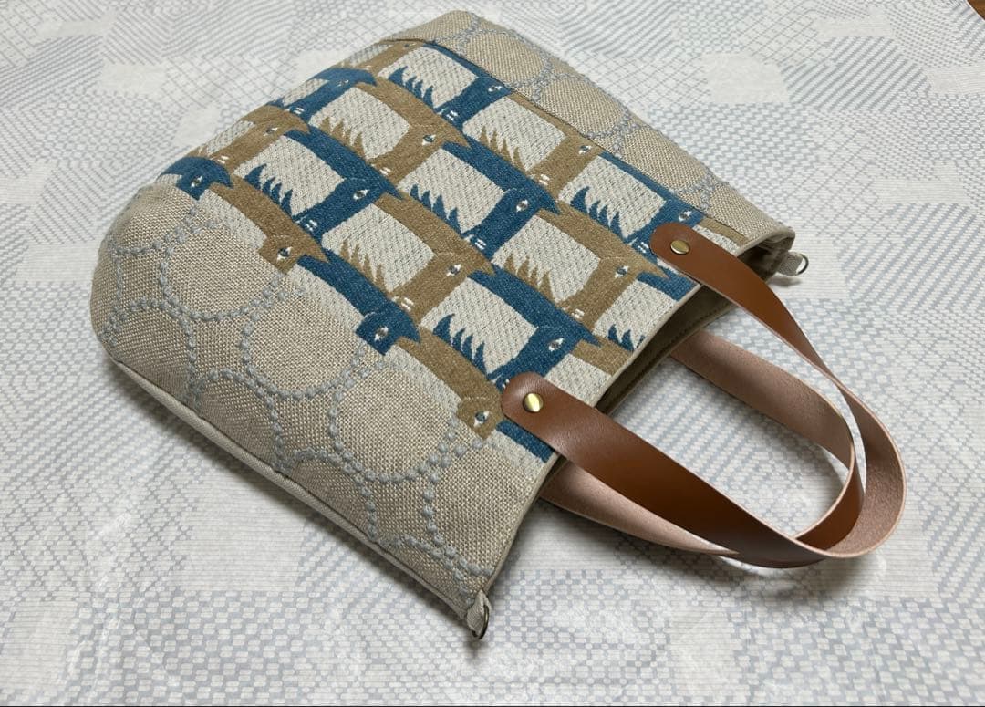 ハンドメイド ミナペルホネン thoroughbred×tambourine