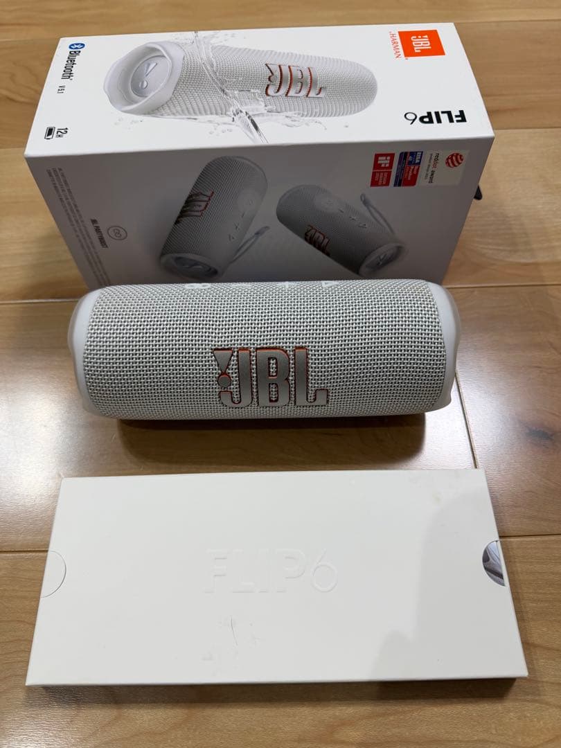 JBL FLIP6 ワイヤレススピーカー ホワイト - メルカリ