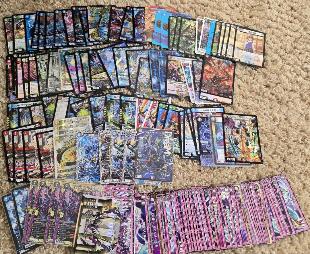 か*ん様 デュエマ カードまとめ売り ストレージ - メルカリ