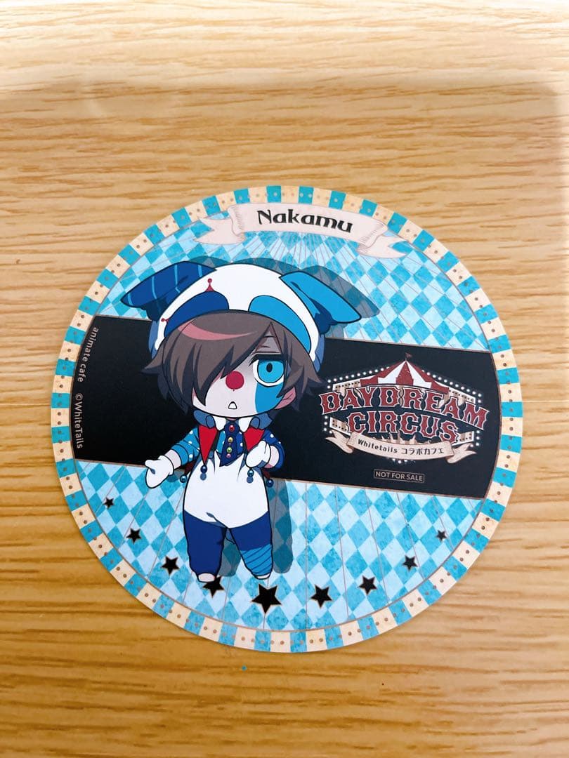 ワイテルズ カフェ コースター Nakamu ミニキャラ ワイテ DDC - メルカリ