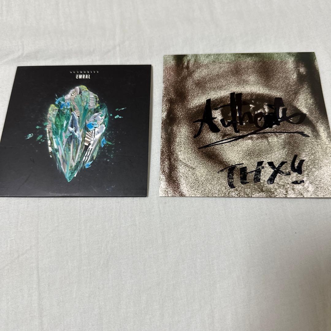 初期】Authority CD 2枚セット 直筆サイン入り - メルカリ