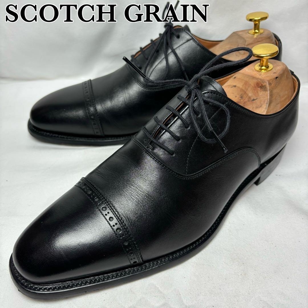 定番】スコッチグレイン TF 968 内羽根 パンチドキャップトゥ - メルカリ