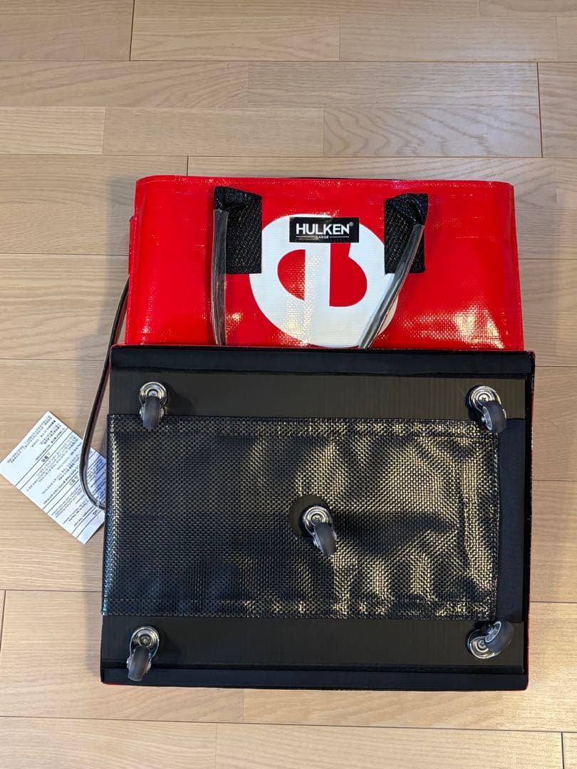 【Supreme】 Hulken Rolling Tote Bag \"Red\"