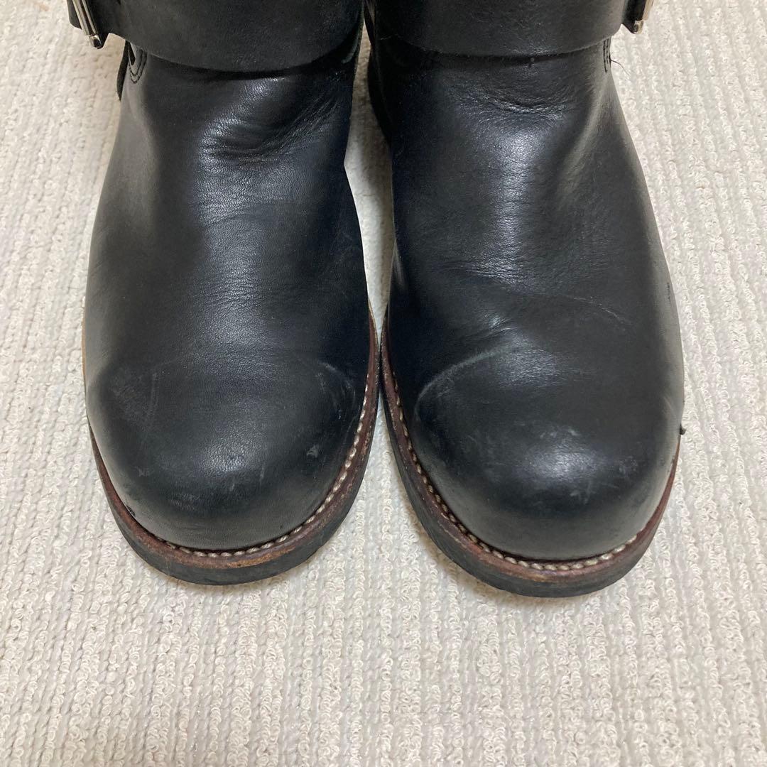 美品 Hawkins エンジニアブーツ ブラック 40015 スチールトゥ - メルカリ