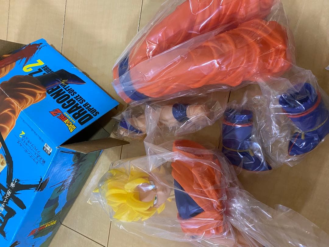 DX組立式ソフビフィギュアサイヤ人来襲編 孫悟空ベジータスーパー