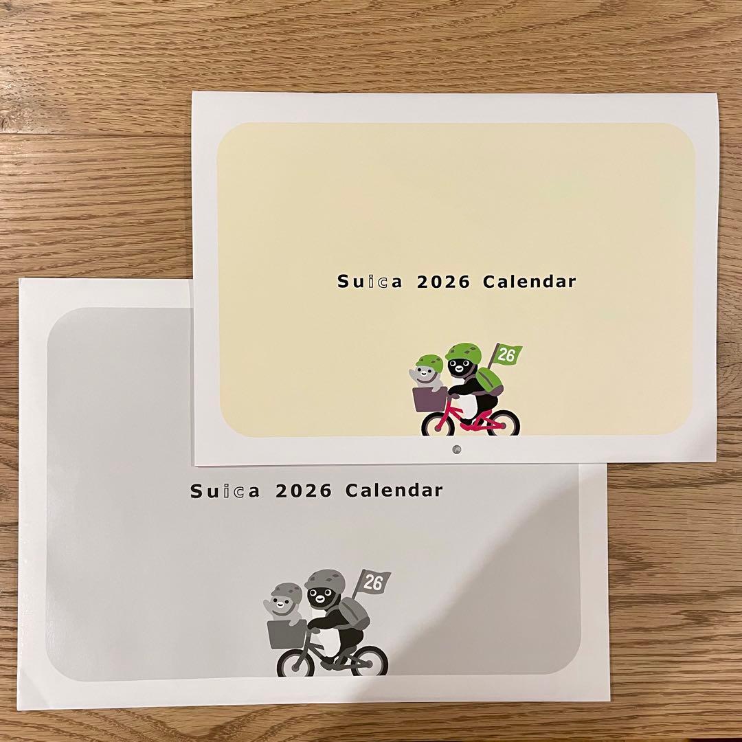 非売品】Suica ペンギン 壁掛けカレンダー 2026 新品未使用 - メルカリ