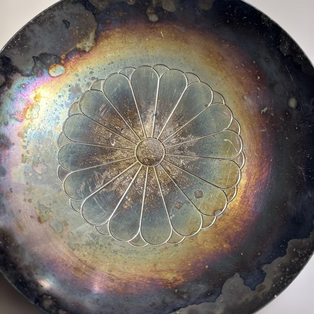 銀杯 銀盃 2個まとめ 約411g 吉岳宗雲斎造 菊家紋 銀杯 天賞堂 - メルカリ