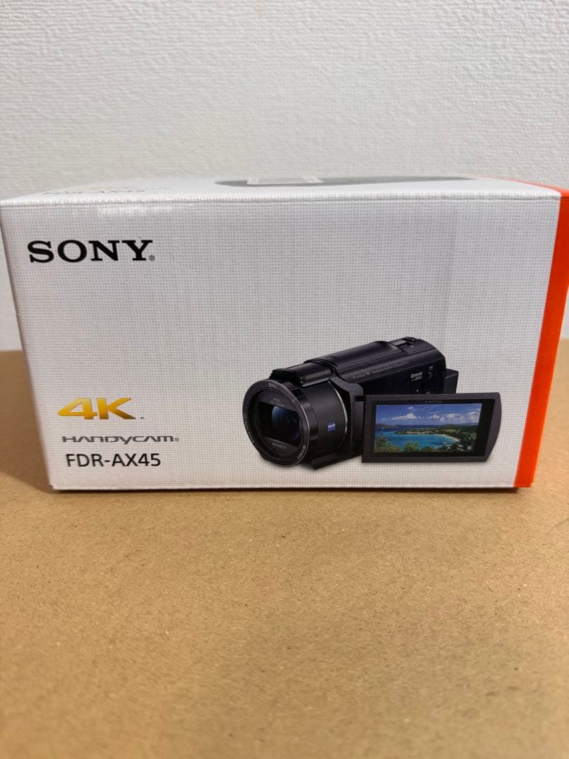 m*o様 SONY FDR-AX45 SONY 4K Video Camera Handycam FDR-AX45 2018 Model Black Built-in