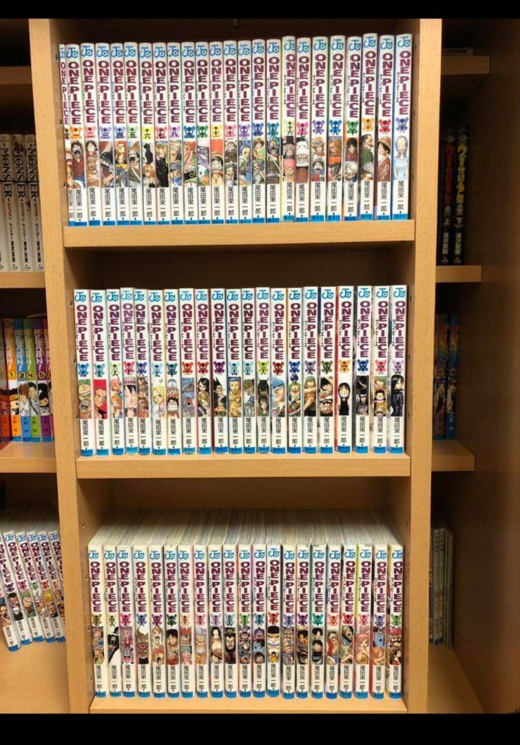 値下げ☆ワンピース 全巻セット オマケ付き 104巻まで 値下げ☆ワンピース 全巻セット オマケ付き 104巻まで ワンピース全巻