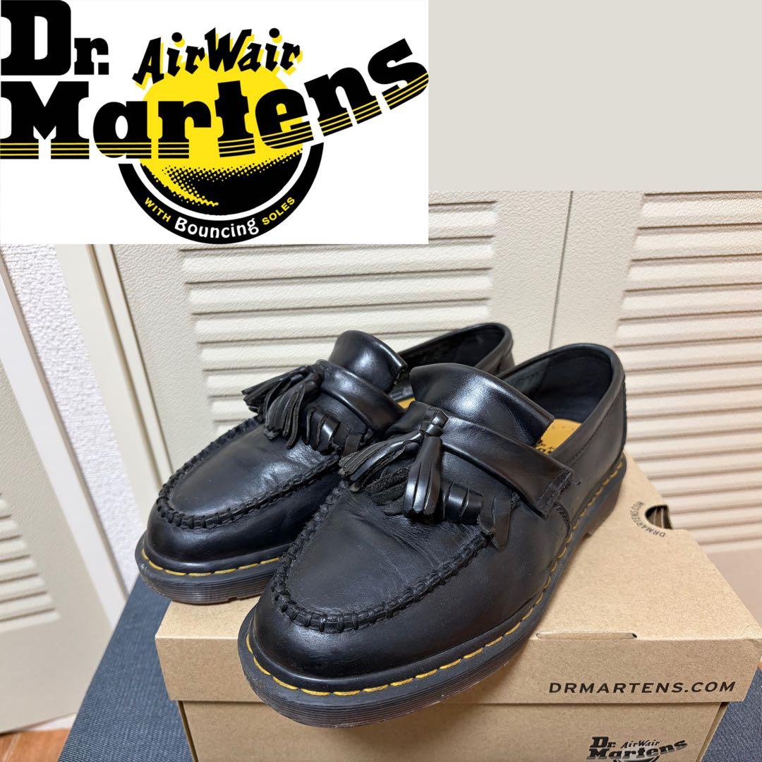 Dr.Martens タッセルローファー 黒 42 / 27cm相当 ドクターマーチン Dr.Martens タッセルローファー ビーガン