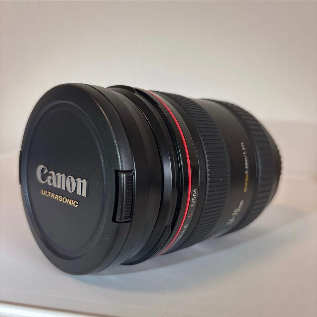 Canon EF 24-70mm F/2.8L 動作未確認・外観光学キレイ