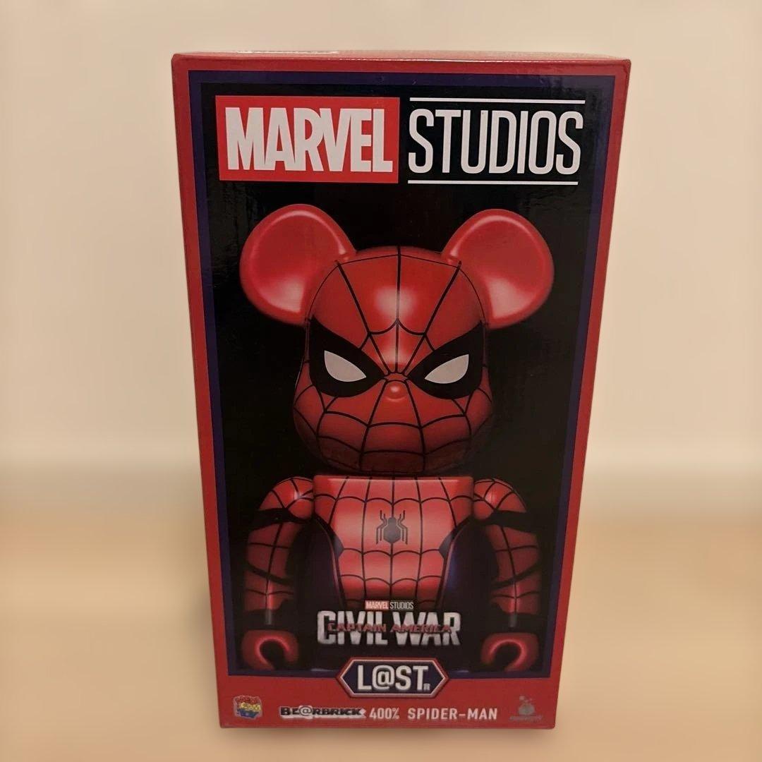 MARVEL BE@RBRICK 400% Spider-Man - メルカリ