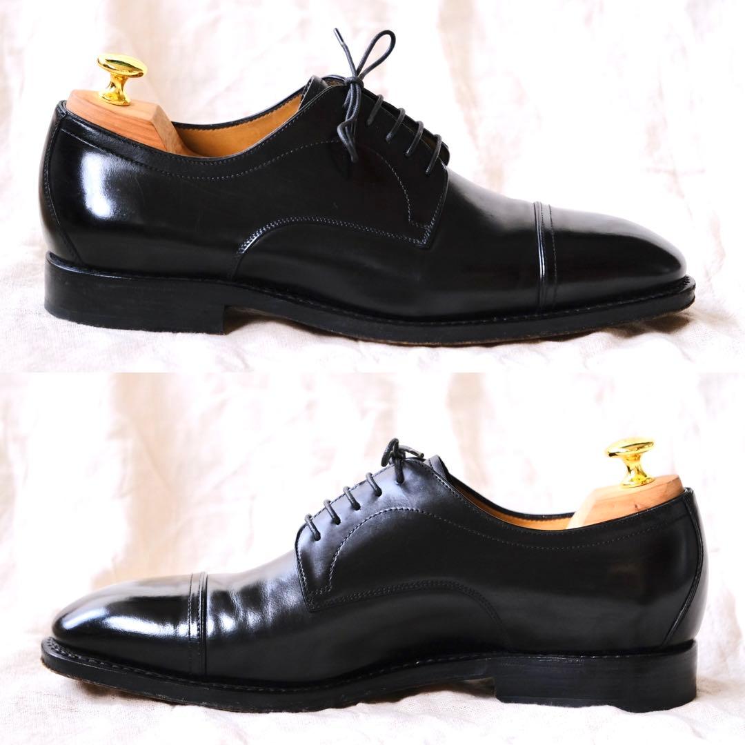 美品SalvatoreFerragamoストレートチップTRAMEZZA65EE - メルカリ