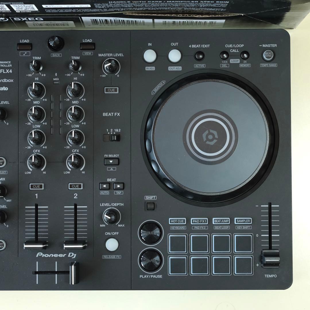 Pioneer DJ DDJ-FLX4 美品 箱付 KOSSヘッドホン付 - メルカリ