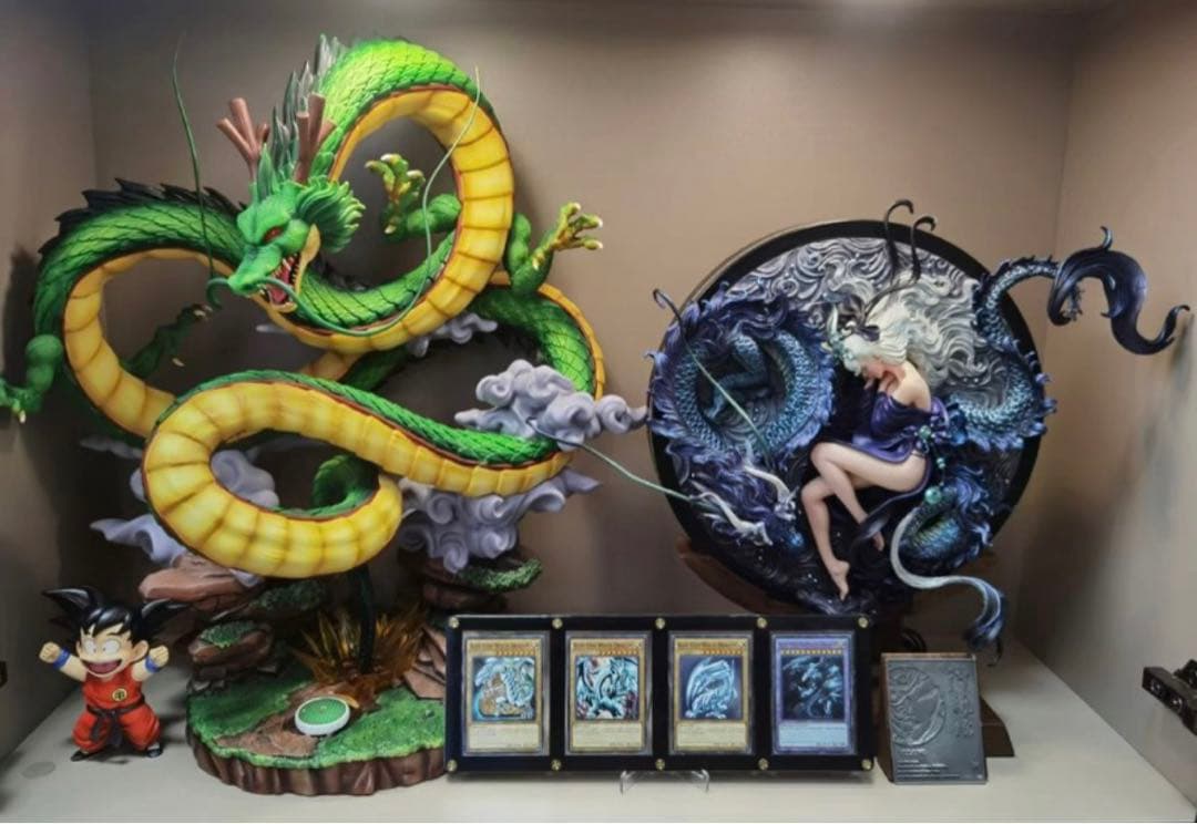 ドラゴンボール 孫悟空 神龍 フィギュア ガレージキット 特典付 - メルカリ