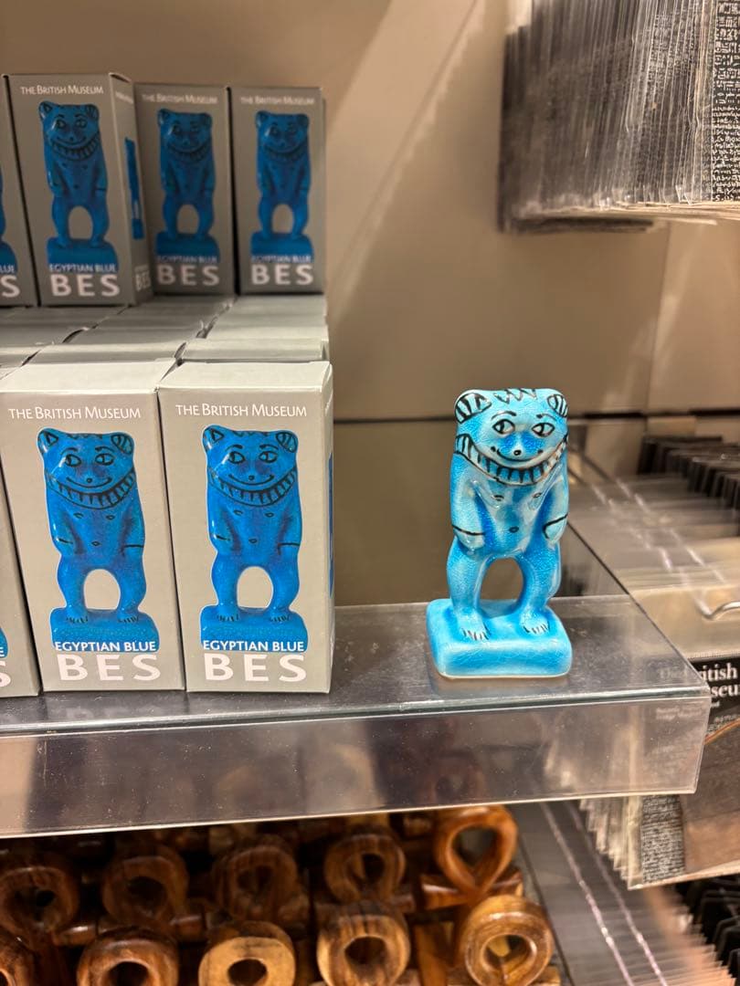 キュートすぎ☆エジプトブルー ベス神THE BRITISH MUSEUM コレクション