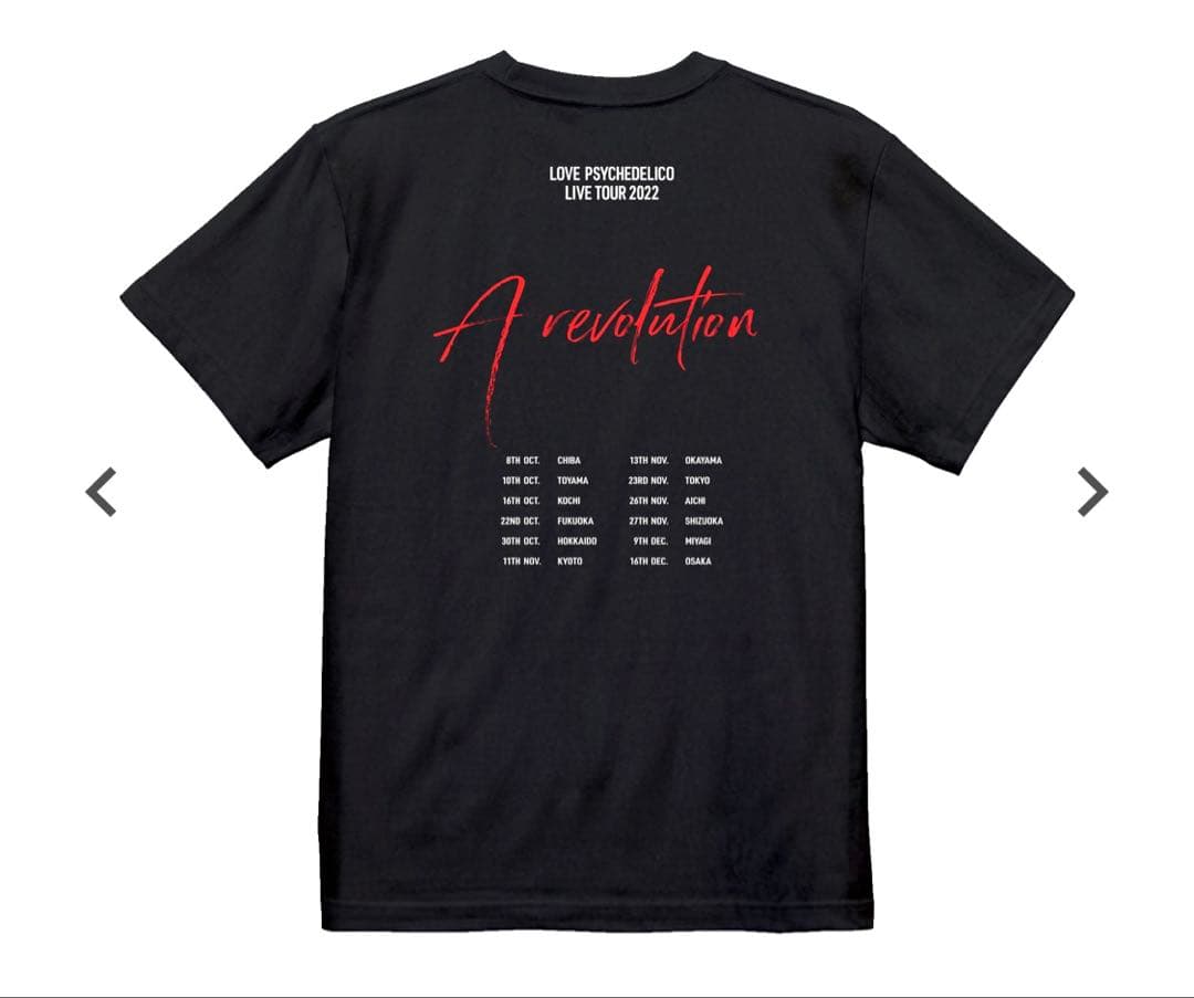 未開封 LOVE PSYCHEDELICO ラブサイケデリコ Tシャツ 2022 - メルカリ