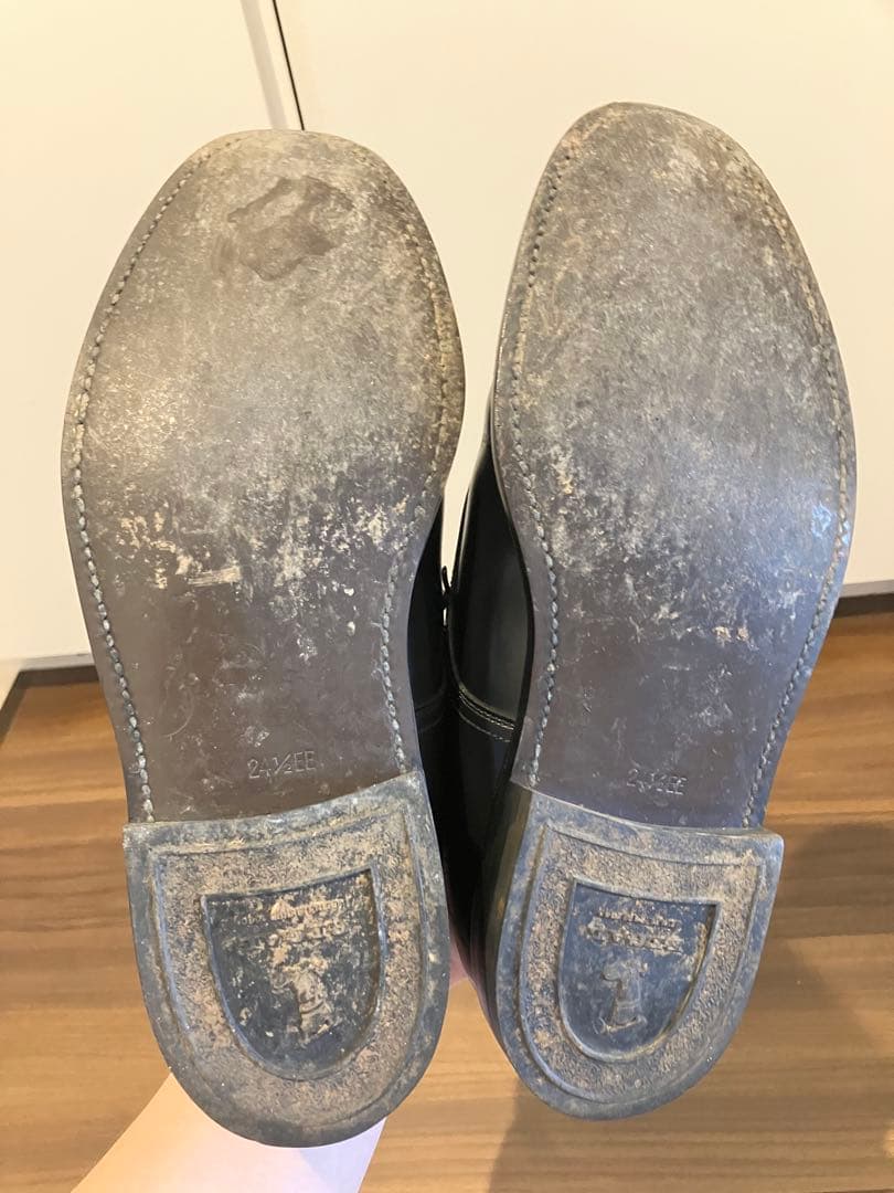 REGAL ブラック プレーントゥ　24.5cm 2504