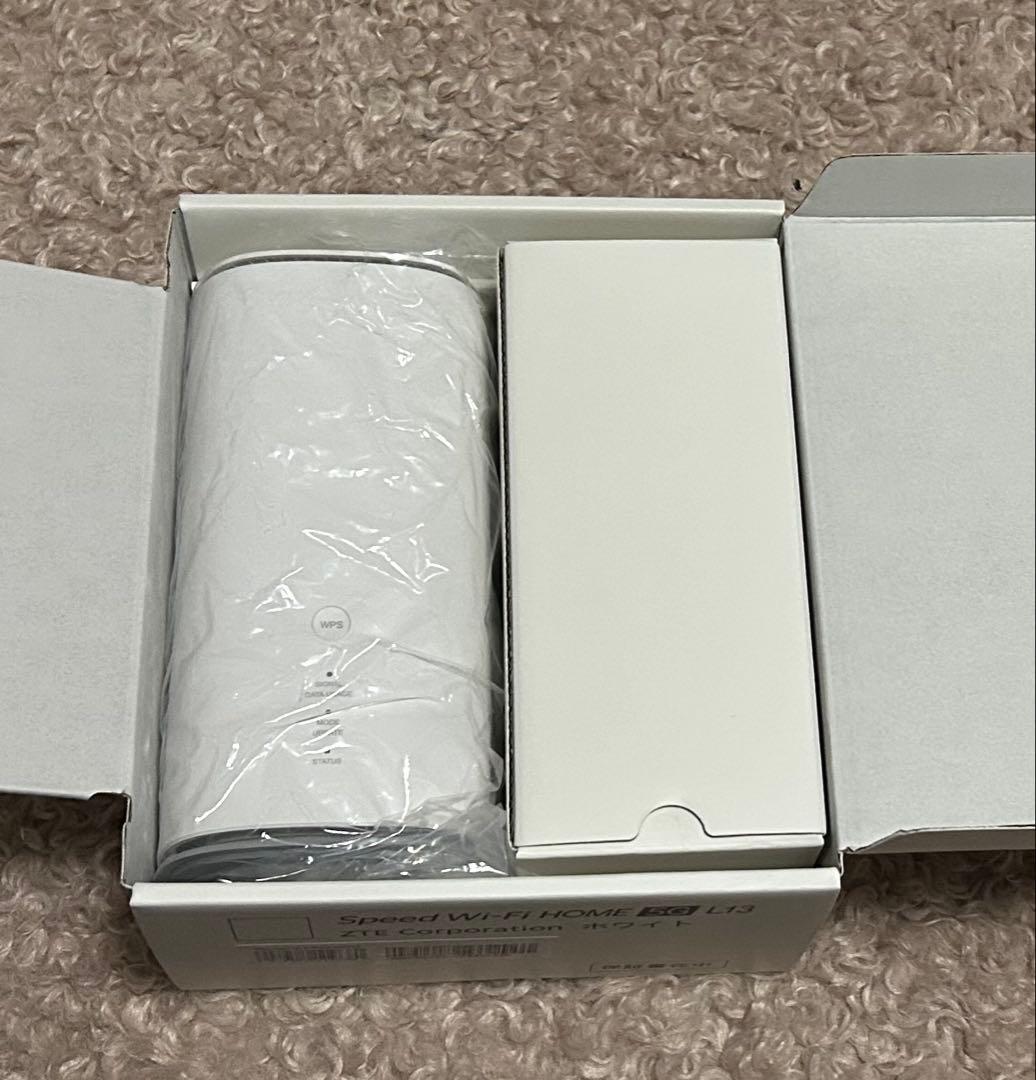 【25年3月購入】Speed Wi-Fi  5G L13 Speed Wi-Fi HOME 5G L13 – ZTE Device Japan