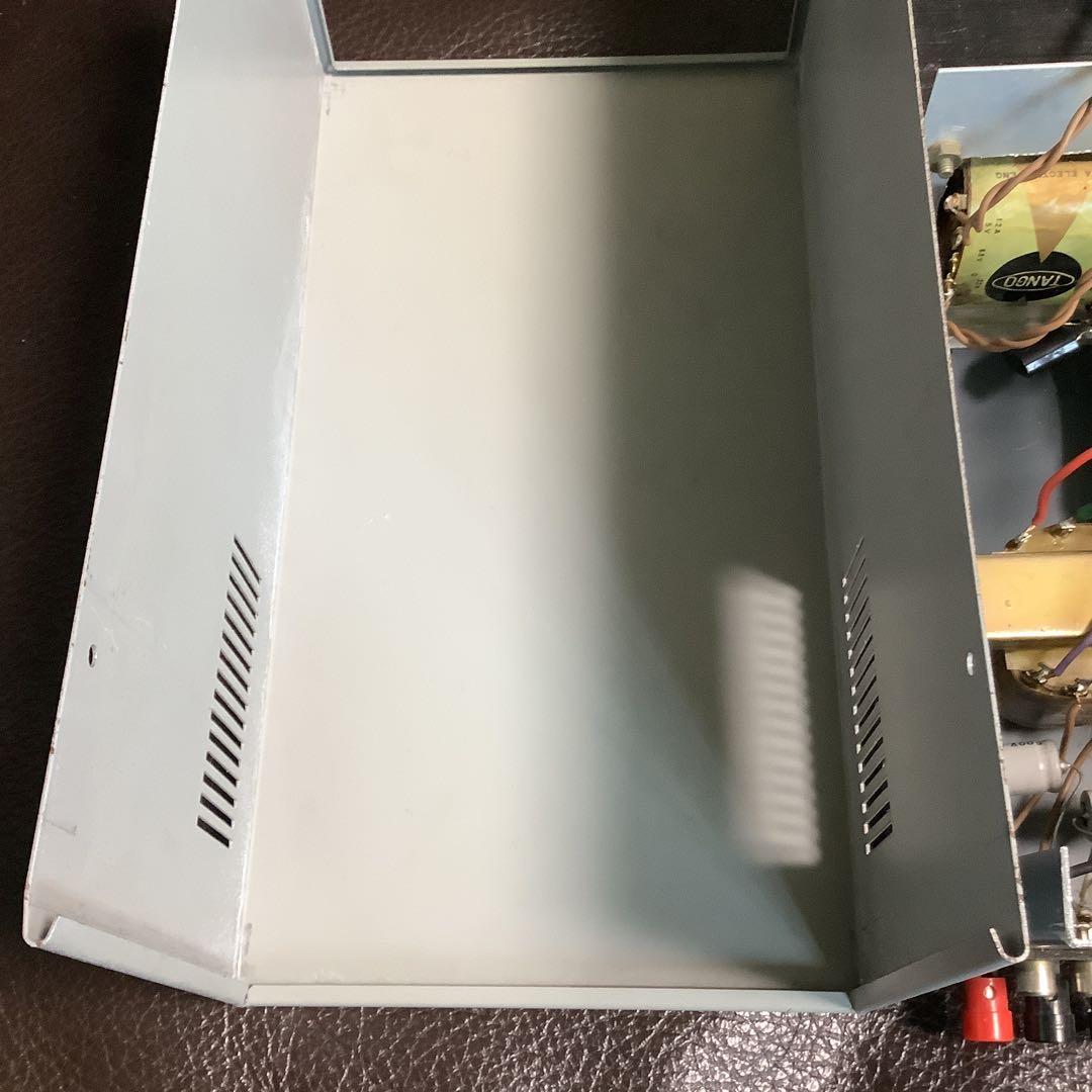 自作6BQ5 シングル真空管アンプ ジャンク品