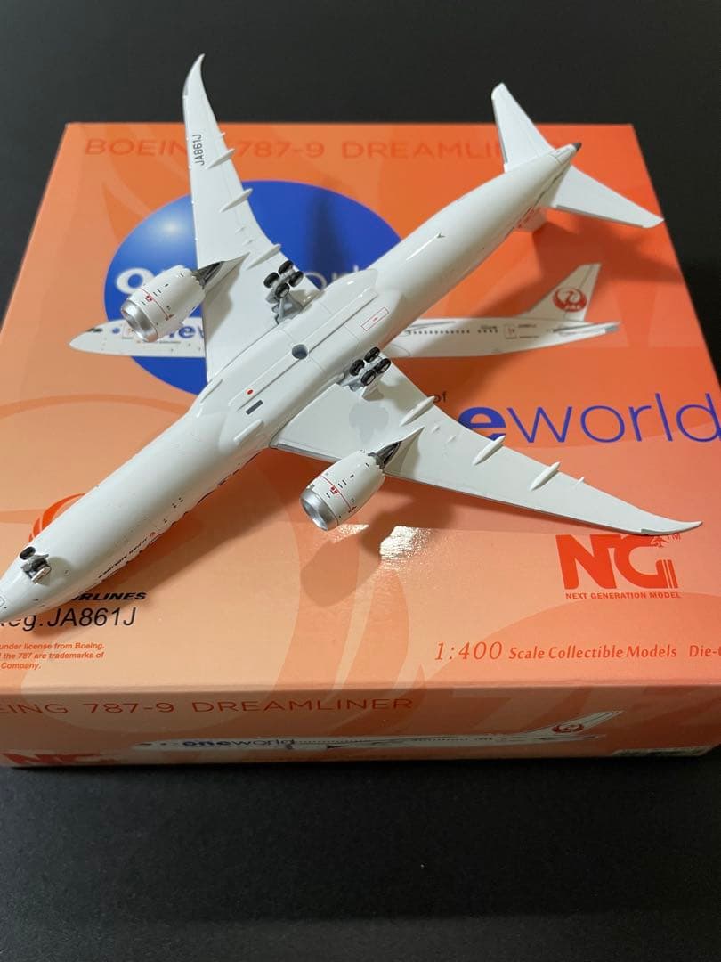 JAL ボーイング787-9 oneworld塗装 NGモデル1/400 - メルカリ
