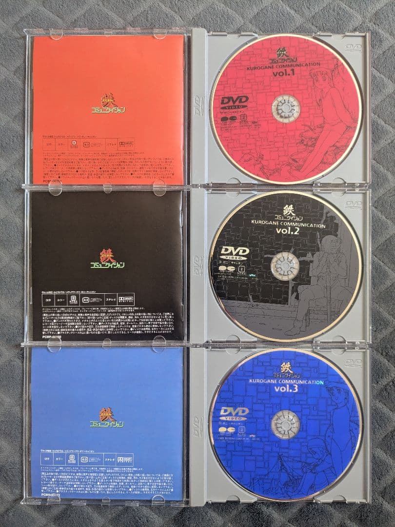 新品未開封含む 鉄コミュニケイション DVD 全巻セット 全6巻 6本 完結