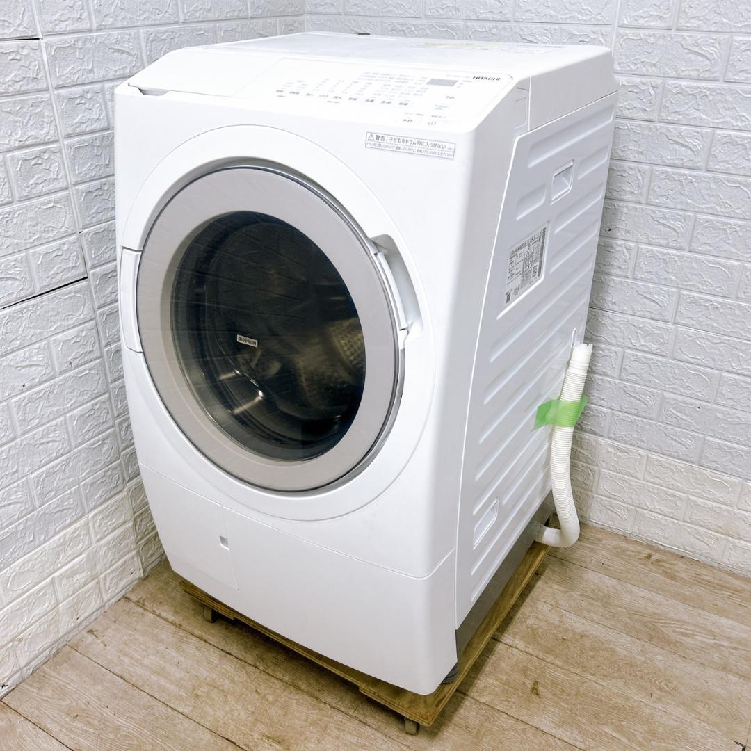 B02191 ヒタチ 12.0kg ドラム式洗濯機 大型 小型 一人暮らし - メルカリ