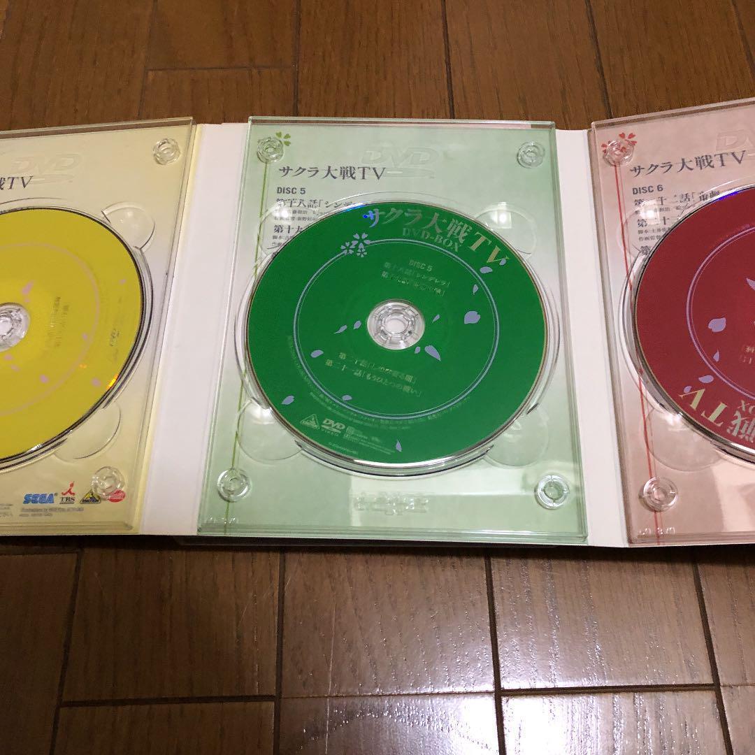 【希少】サクラ大戦TV DVD-BOX〈初回限定生産・6枚組〉　★DVD★ @