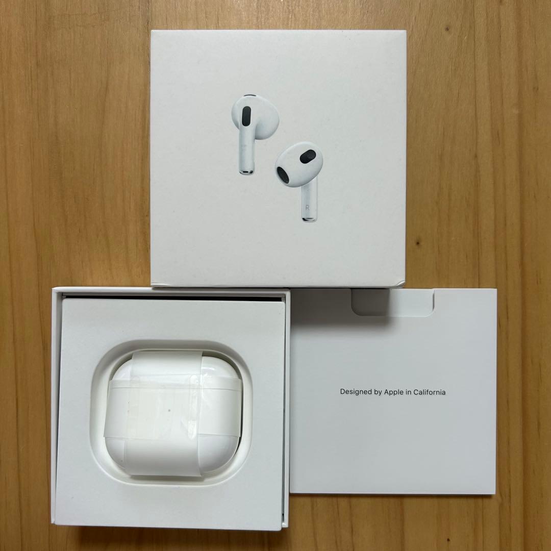 美品・完備品】Apple AirPods 第3世代