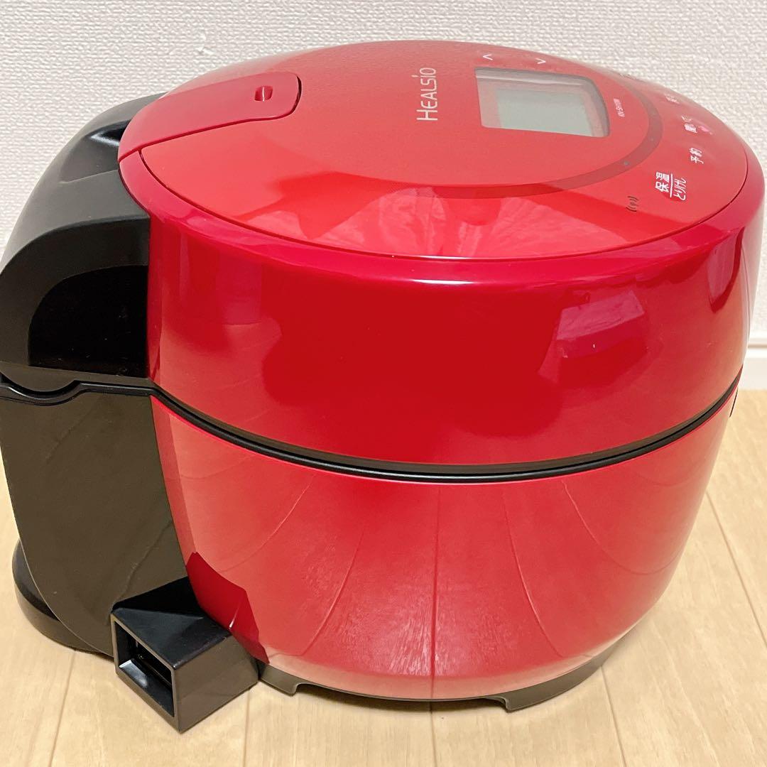 KN-SH10W-R 水なし自動調理鍋　1.0L ホットクック　1-2回使用美品