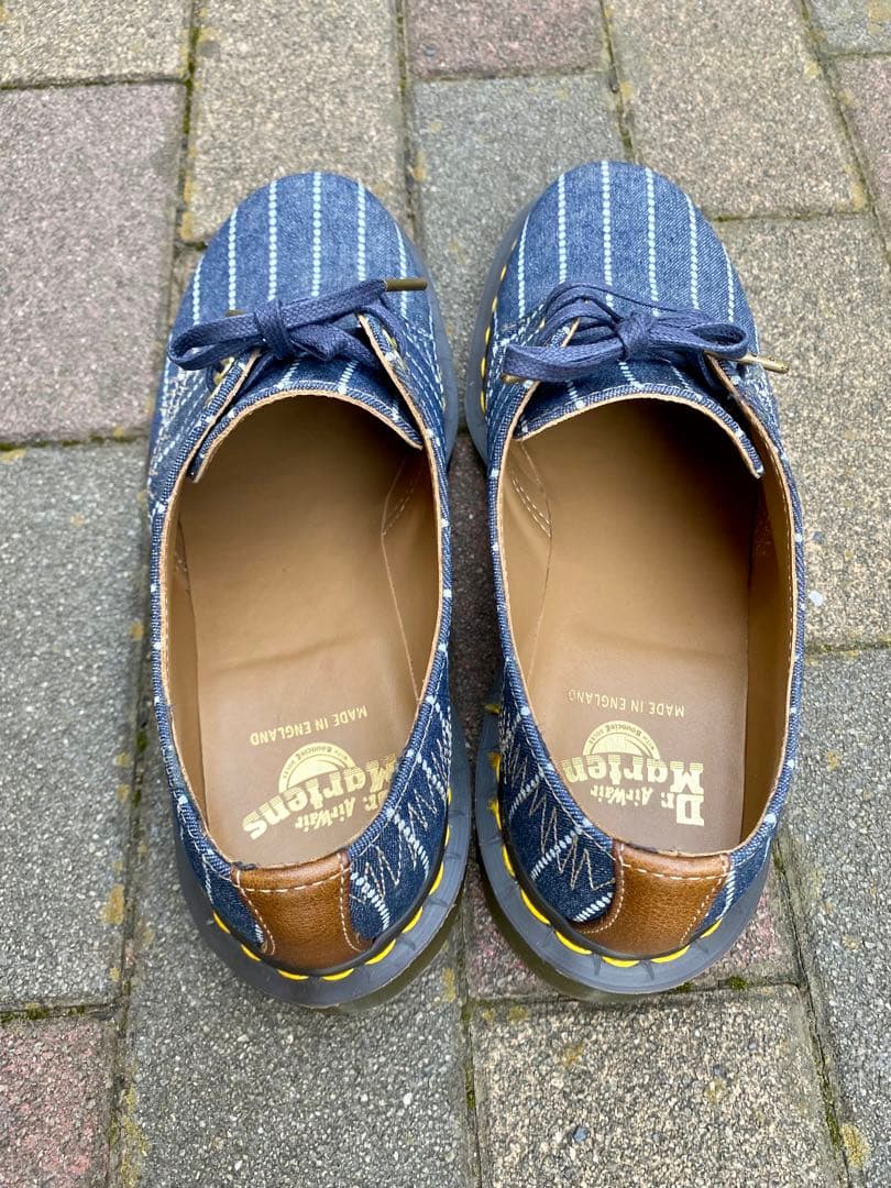 Dr.Martens INDIGO デニム MIE1461 3ホールシューズ - メルカリ