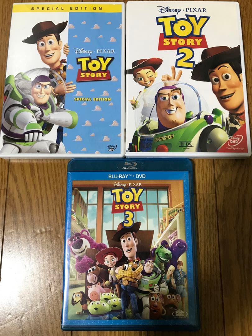 トイ・ストーリー1〜3 MovieNEX('10米) DVD 3作品セット - メルカリ