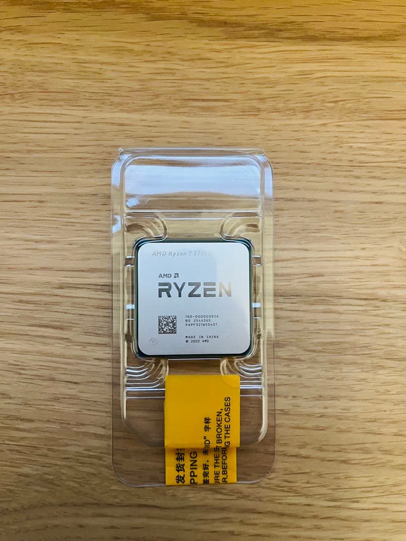 新品 AMD Ryzen 7 5700X 動作保証 - メルカリ
